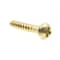 Prime-Line Wood Screw, Round Head, Phillips Drive No. 2 X 1/2in Solid Brass 25PK 9206853 - alternate 1